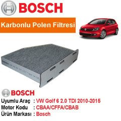 VW Golf 6 2.0 TDI Karbonlu Polen Filtresi 2010-2015 [Bosch]