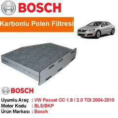 VW Passat CC 1.9 / 2.0 TDI Karbon Polen Filtresi 2004-2010 Bosch