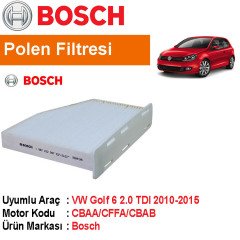 VW Golf 6 2.0 TDI Polen Filtresi 2010-2015 [Bosch]
