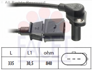 VW HIZ SENSÖRÜ 01M927321B (Oval Soket) Facet 9.0220