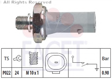 CADDY 2 1.9 D 1Y 96-04 YAĞ MÜŞÜRÜ 0.90 BAR 06A919081 038919081B