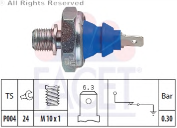 LT 28 - 35 2 2.5 SDI AGX 96→ YAĞ MÜŞÜRÜ0.30 BAR 028919081D Mavi