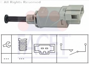 VW DEBRİYAJ PEDAL MÜŞÜRÜ 1H0927189E Facet 7.1198