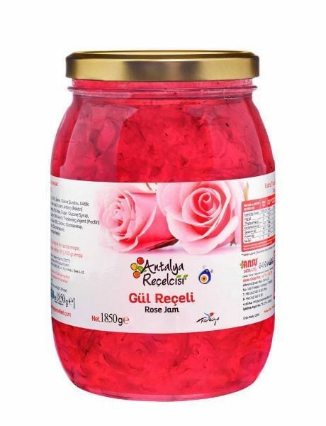 Antalya Reçelcisi Gül Reçeli 1850g