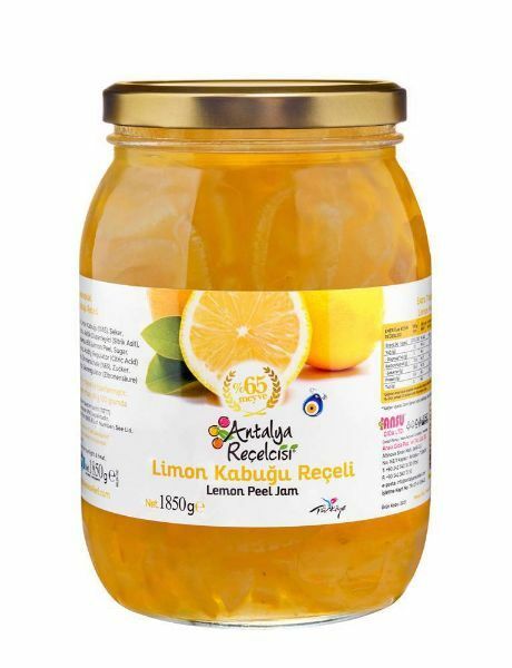 Antalya Reçelcisi Limon Kabuğu Reçeli 1850g