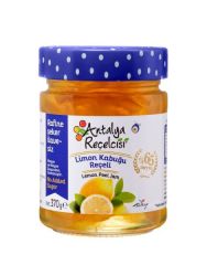 Antalya Reçelcisi Limon Kabuğu Reçeli 370g Rafine Şeker İlavesiz