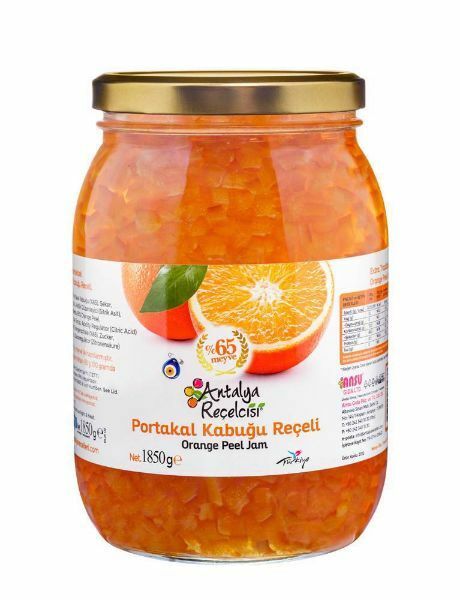 Antalya Reçelcisi Portakal Kabuğu Reçeli 1850g