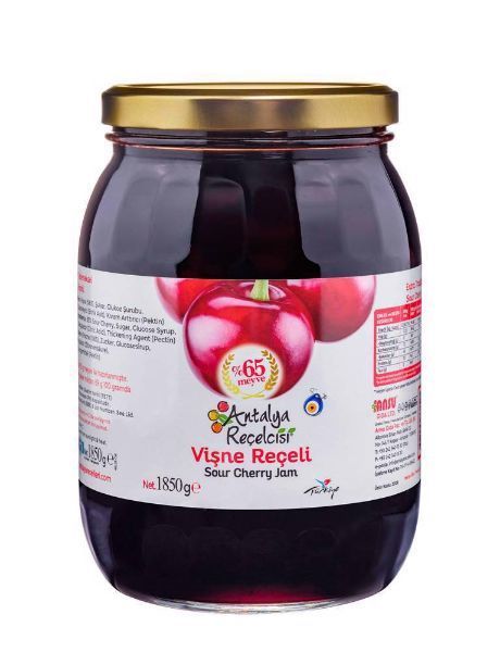 Antalya Reçelcisi Vişne Reçeli 1850g