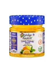 Antalya Reçelcisi Limon Kabuğu Reçeli 290g Rafine Şeker İlavesiz