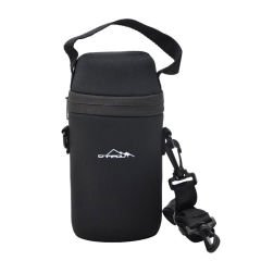 Campout Çift Katmanlı Yemek Termosu 600ml - Siyah