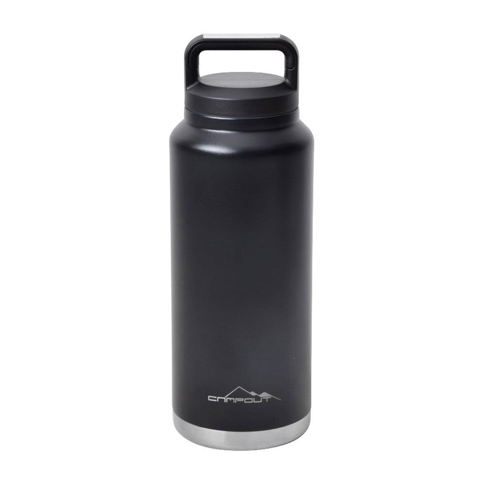 Campout Yemek ve Buz Termosu 1000ml - Siyah