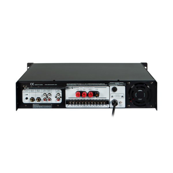 DENOX DYZ-250 U Mixer Amfi, 250 W 100V/70V/4-16 Ohm 6 zone
