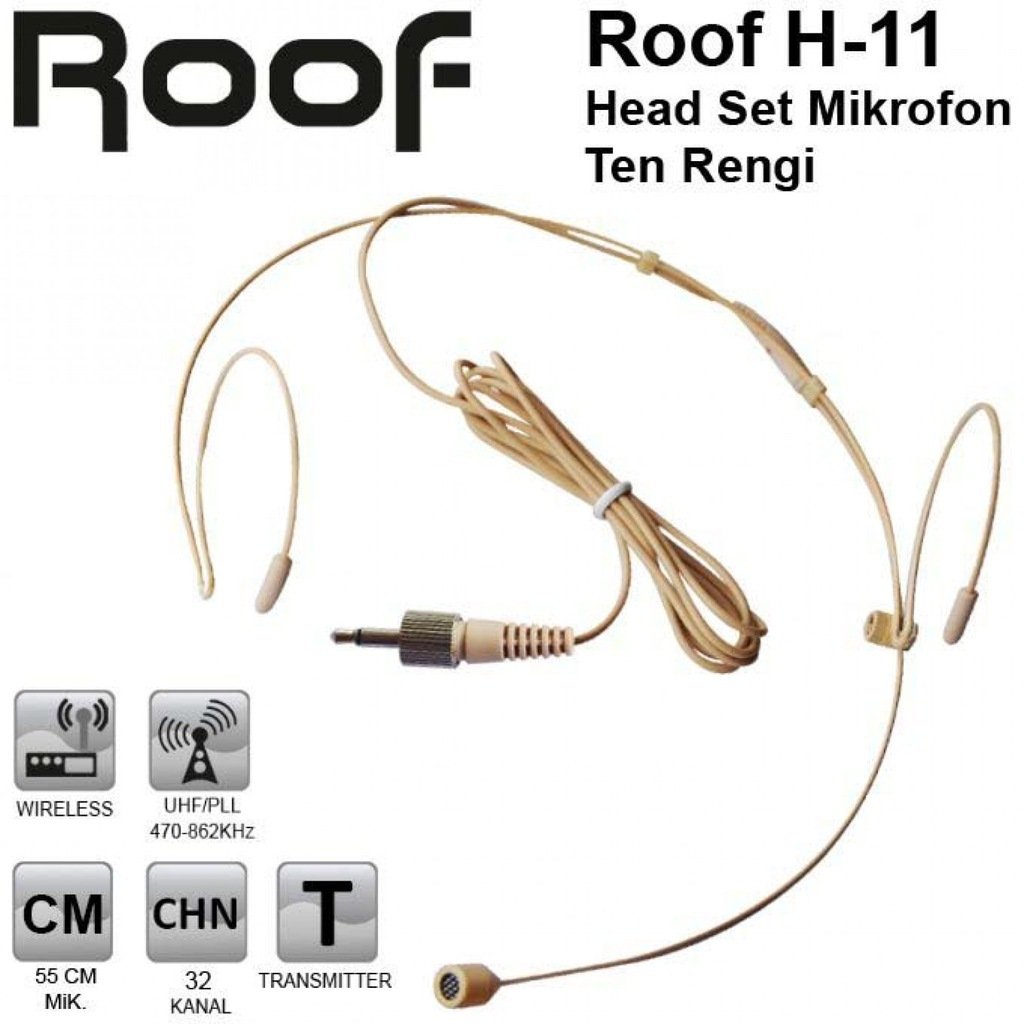 ROOF H-11 Headset Yedek Mikrofon