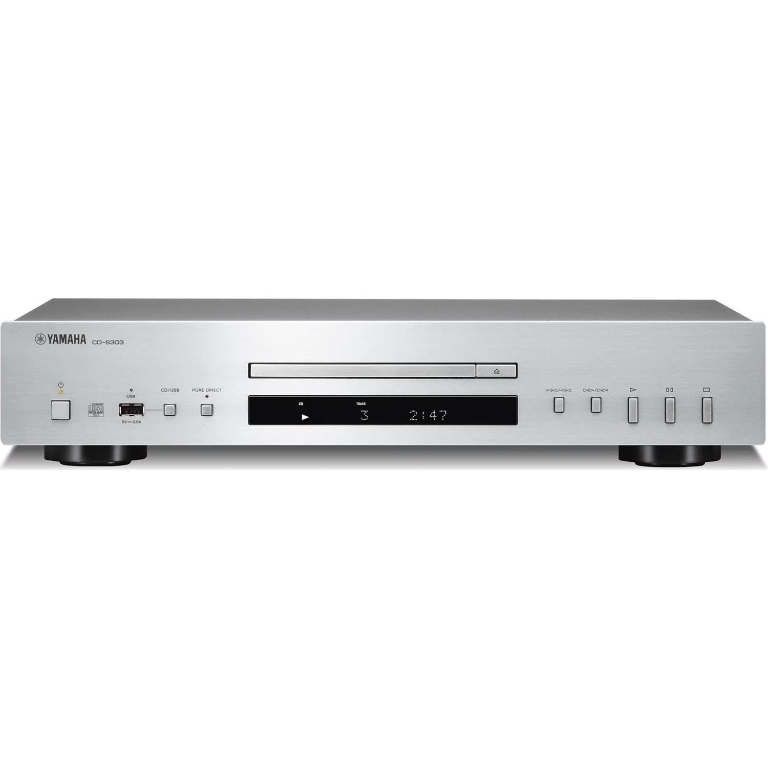 Yamaha CD-S303 CD Player sılver