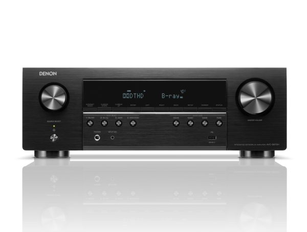 DENON AVC-S670H 5.2 Ch. 135W 8K AV Receiver with HEOS