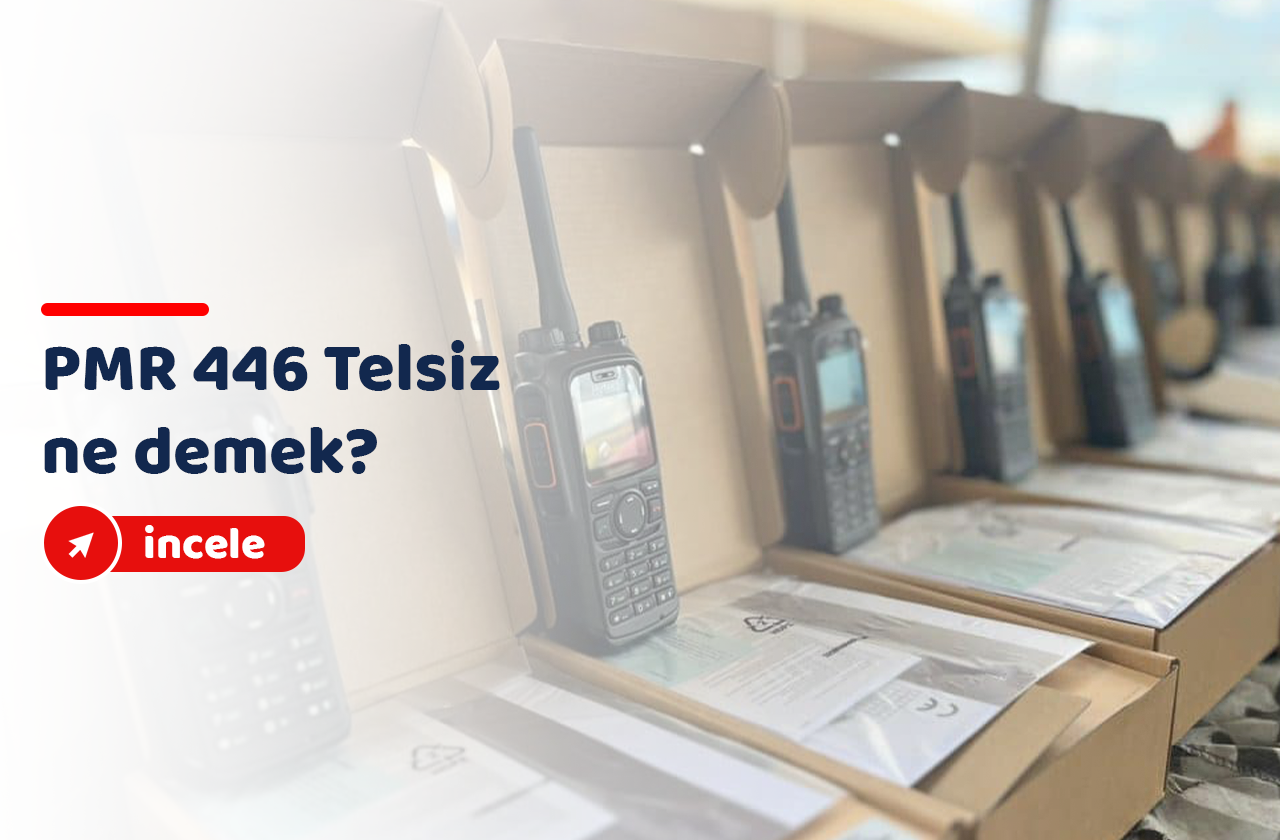 PMR 446 Telsiz Ne Demek?