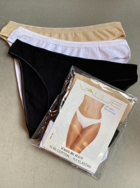 3’lü Paket Basic Slip