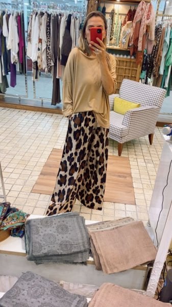 Miho’s Leopar Pantolon