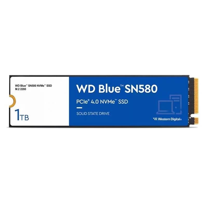 1 TB WD BLUE SN580 M.2 NVME 4150MB/S 4150MB/S WDS100T3B0E