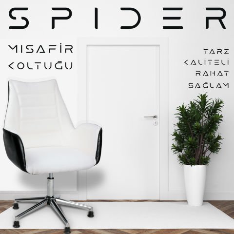 Spider Sb Deri Kumaş Ofis Misafir Koltuğu