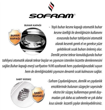 SOFRAM SOFT 180 XL BOY ÇAYDANLIK