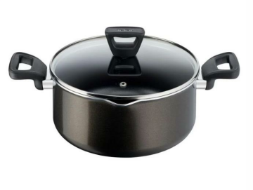 TEFAL TİTANYUM 1X XL DİFÜZYON TABANLI DERİN TENCERE 24 CM