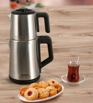 TEFAL MAGIC TEA XL PASLANMAZ ÇELİK ÇAY MAKİNESİ