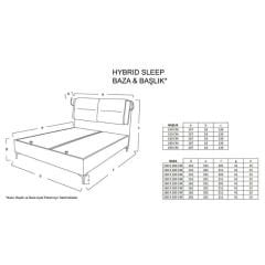 Bellona Hybrid Sleep Baza