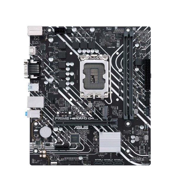 Asus Prime H610M-D D4 1700P Vga Hdmi