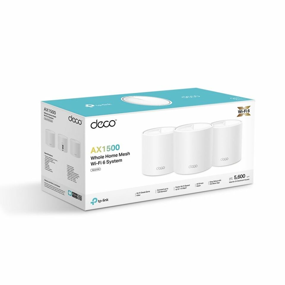 AX1500 Whole Home Mesh Wi-Fi 6 System