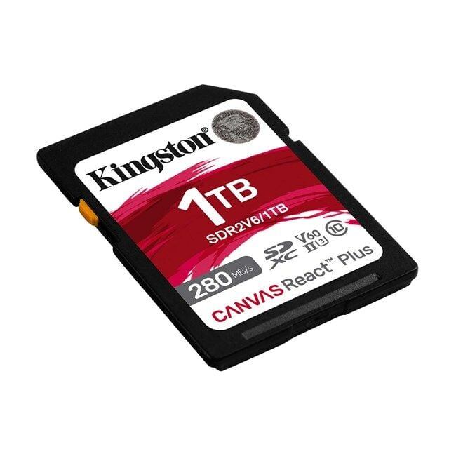 Kingston 1TB SDXC Canvas React Plus (280-150)MB/s