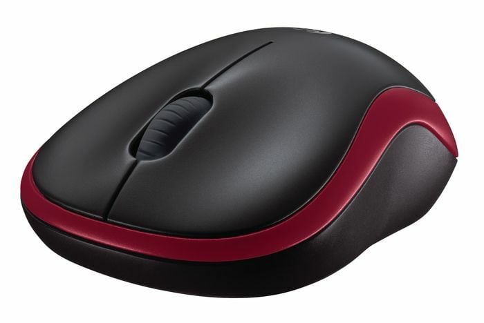 Logitech M185 Kablosuz Mouse Usb Kırmız 910-002237