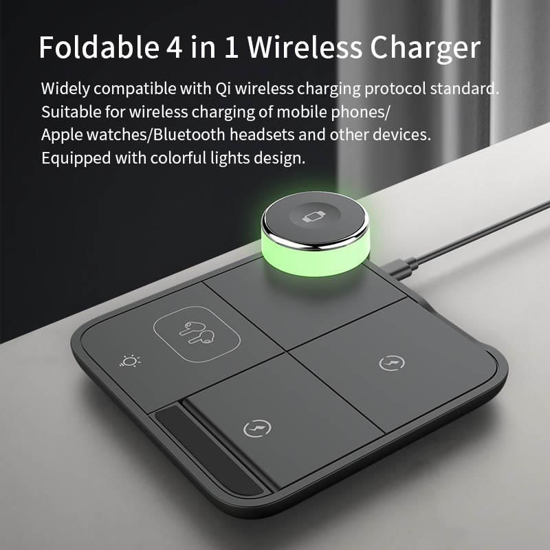 WIRELESS CHARGER 4 IN 1-BEYAZ / 7069-2