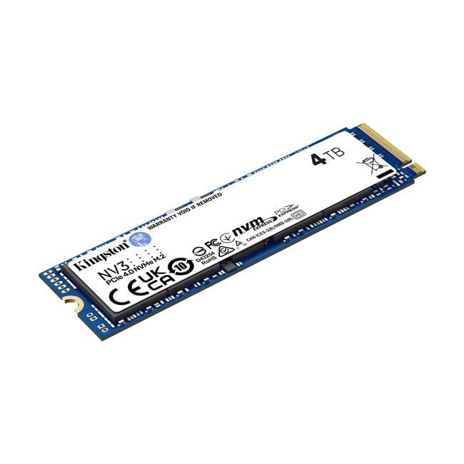 Kingston NV3 4TB M.2 NVMe SSD (6000-5000MBs)