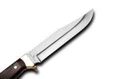 Bora 403 W Büyük Bowie Testereli Wenge Saplı  Bıçak