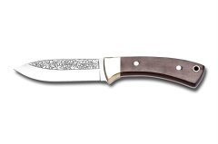 Bora 309 Y Falcon Yılan Ağaç Saplı Gravürlü Bıçak