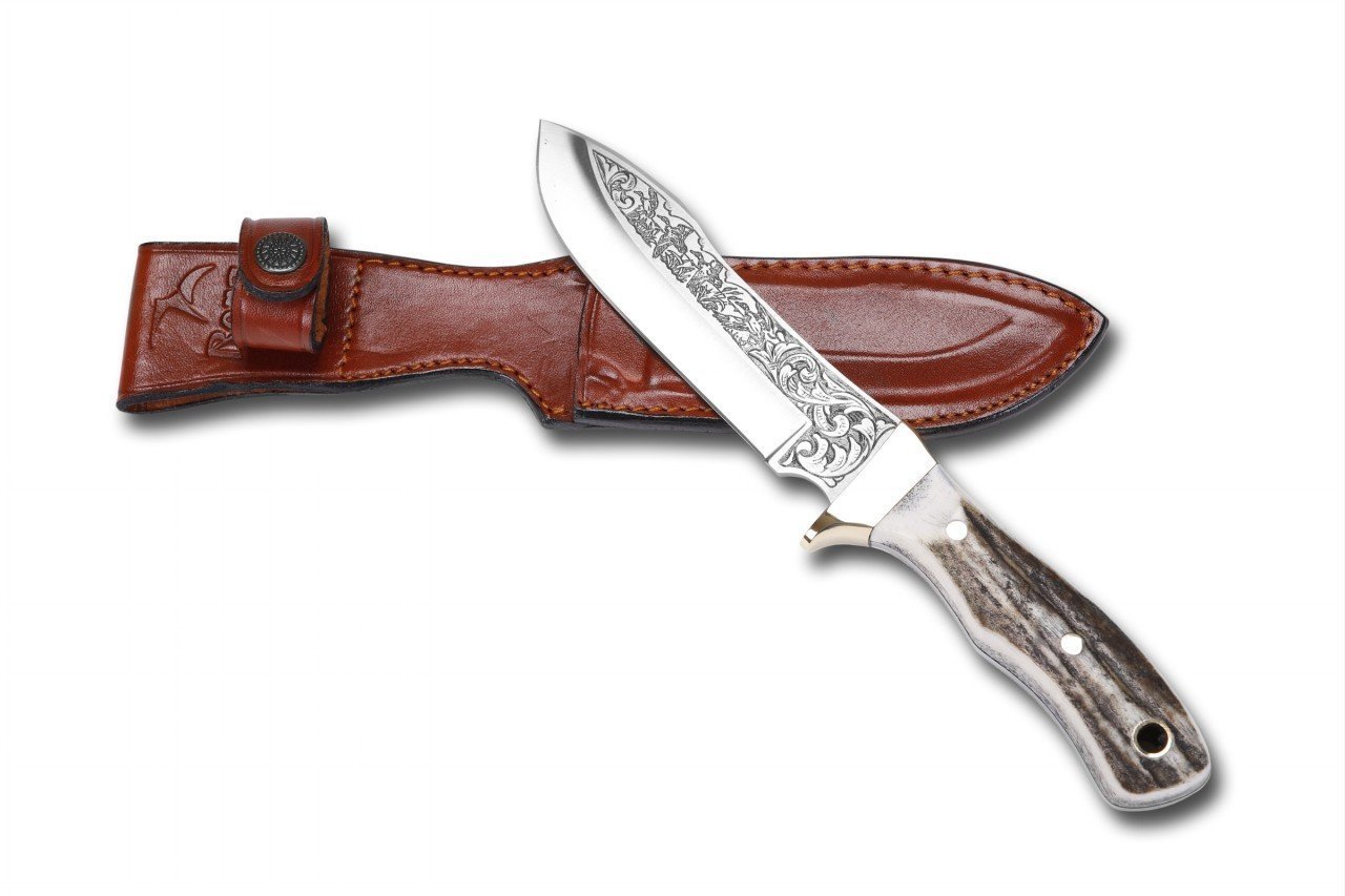 Bora 412 B Safari Gravürlü Bıçak