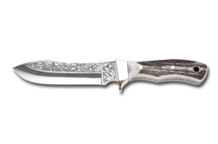 Bora 412 B Safari Gravürlü Bıçak