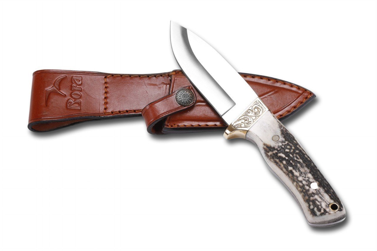 Bora 418 B Wild Boar Gravürlü Bıçak