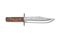 Bora 502 C Paladin Ceviz Saplı Gravürlü Bıçak