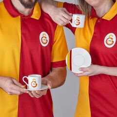 Neva Galatasaray Çizgili 2'li Kahve Fincan Takımı