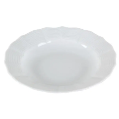 Porland Wavy Beyaz 12 Kişilik Yemek Takımı
