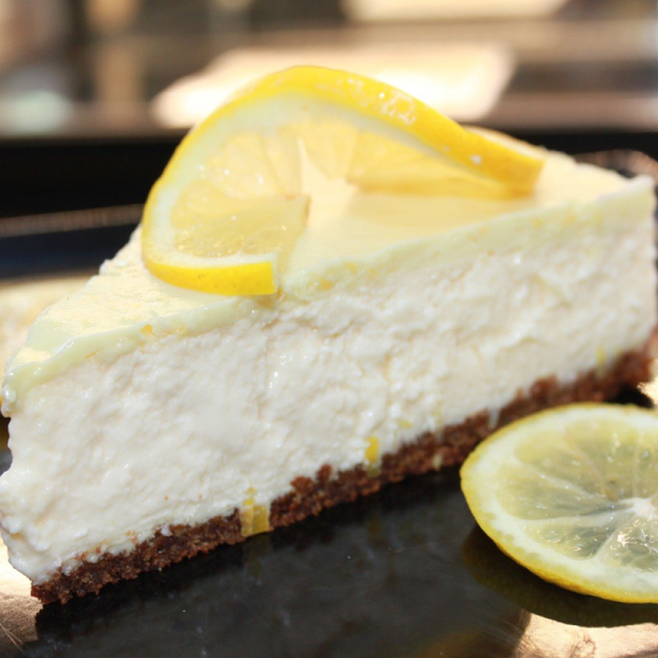 Limonlu Cheesecake Bütün(Şeker İlavesiz ve Glütensiz)