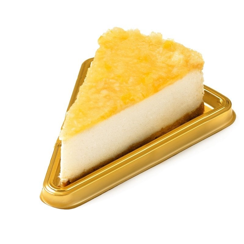 Limonlu Cheesecake Dilim(Şeker İlavesiz)