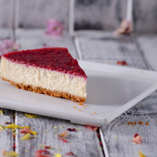 Böğürtlenli/Frambuazlı Cheesecake Bütün(Şeker İlavesiz)