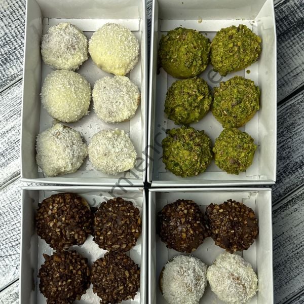 Karışık Petit Four(Petifür) (Glütensiz, Laktozsuz ve Şeker İlavesiz)