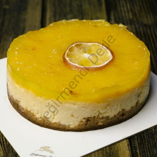 Limonlu Cheesecake (Şeker İlavesiz ve Glutensiz)