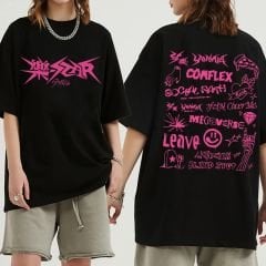 Stray Kids Baskılı Konser T-shirt