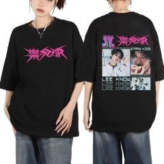 Stray Kids Baskılı Konser T-shirt