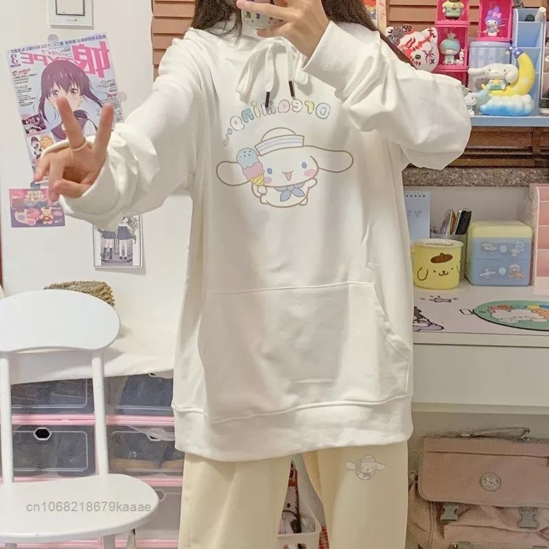 Cinnamoroll Cute Harajuku Hoddie
